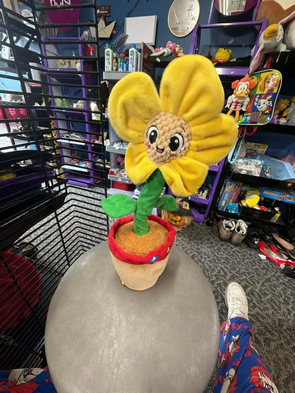 Spark Create Imagine Bilingual Talking and Dancing Plush Sunflower